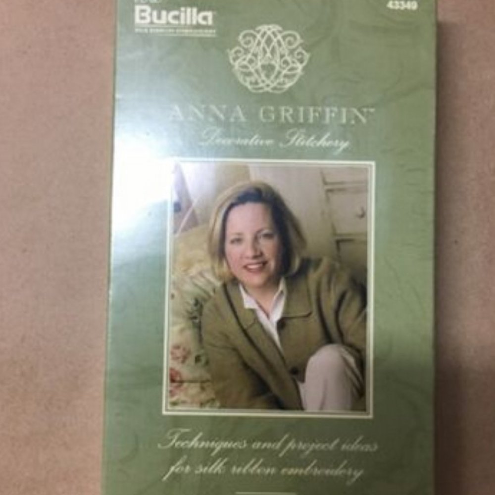 Anna Griffin : Decorative Stitchery - VHS New & Sealed RARE